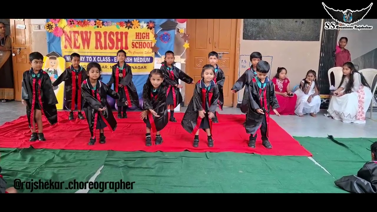Afro tapang song dance performance by NRHS UKG students Graduation day #2026