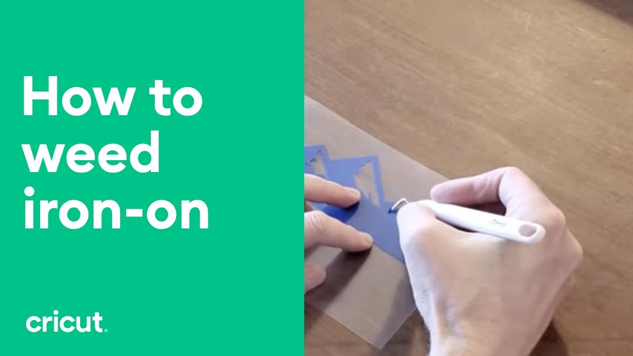 How to Weed Iron-on