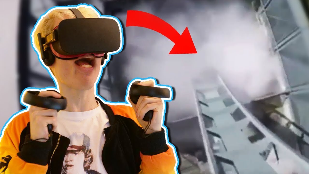 REACTING TO THE SCARIEST ROLLER COASTERS IN VIRTUAL REALITY! (Oculus Touch VR Gameplay)