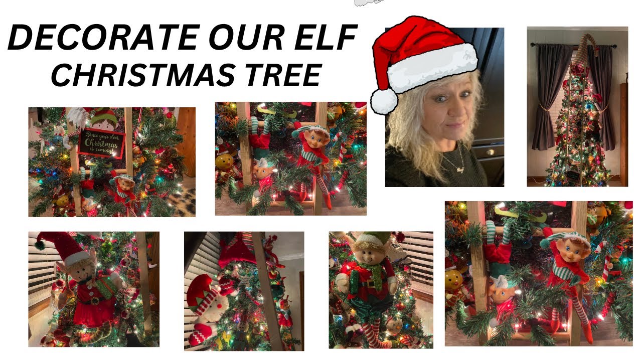 DECORATE THE ELF CHRISTMAS TREE