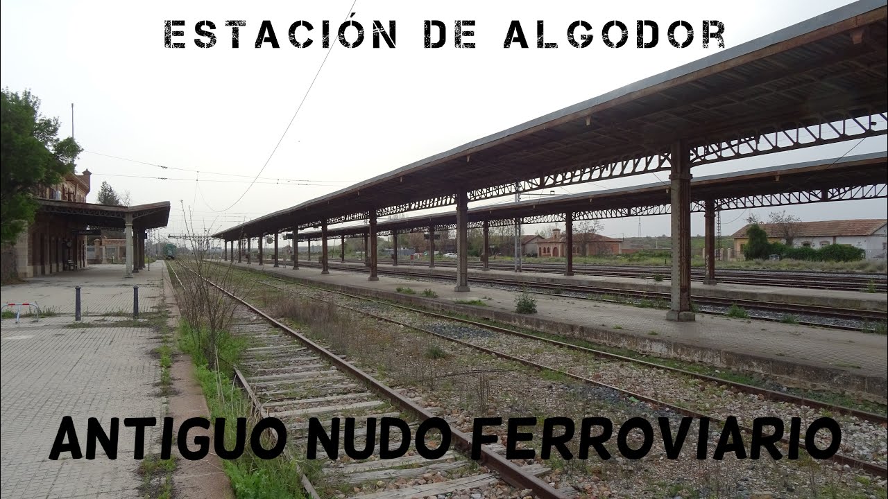 Explorando Estación de Algodor y sus dependencias | Antiguo nudo ferroviario