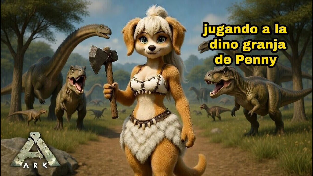 Jugando a la dinogranja de Penny [Ark Mobile 2.0]