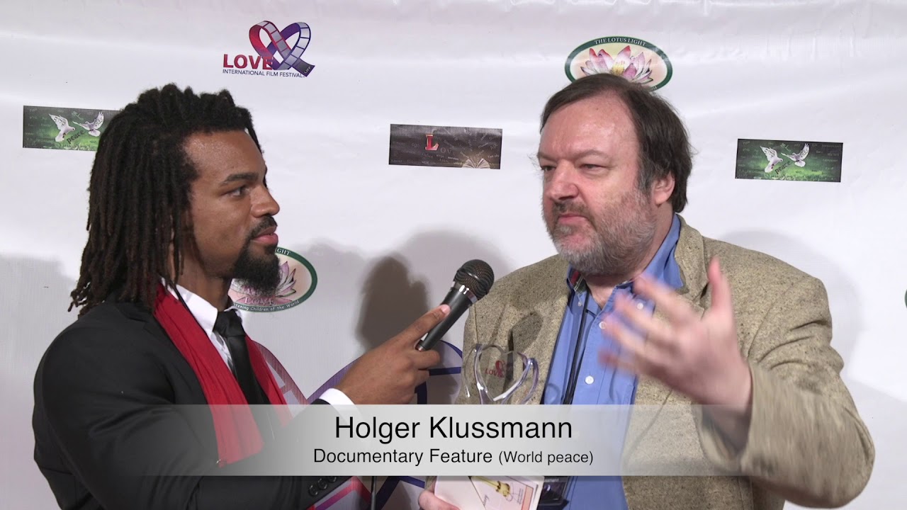 Holger Klussmann at 2018 LIFF winner interview