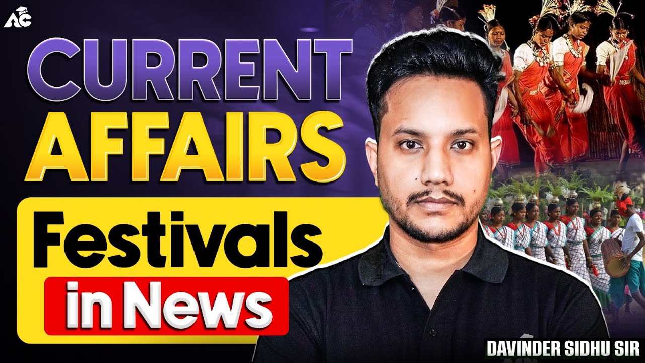 Current Affairs Festivals in News By Davinder Sidhu Sir