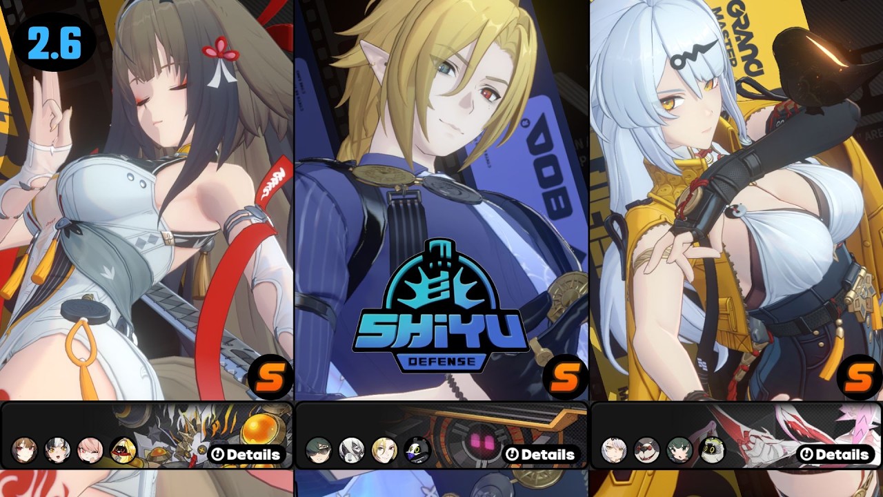 NEW Shiyu Defense | Ye Shunguang x Dialyn & Hugo x Lighter & Yixuan x Qingyi | Zenless Zone Zero 2.6