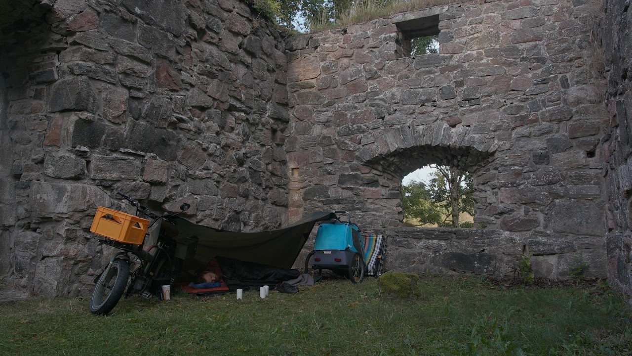 Att sova i en kyrkoruin