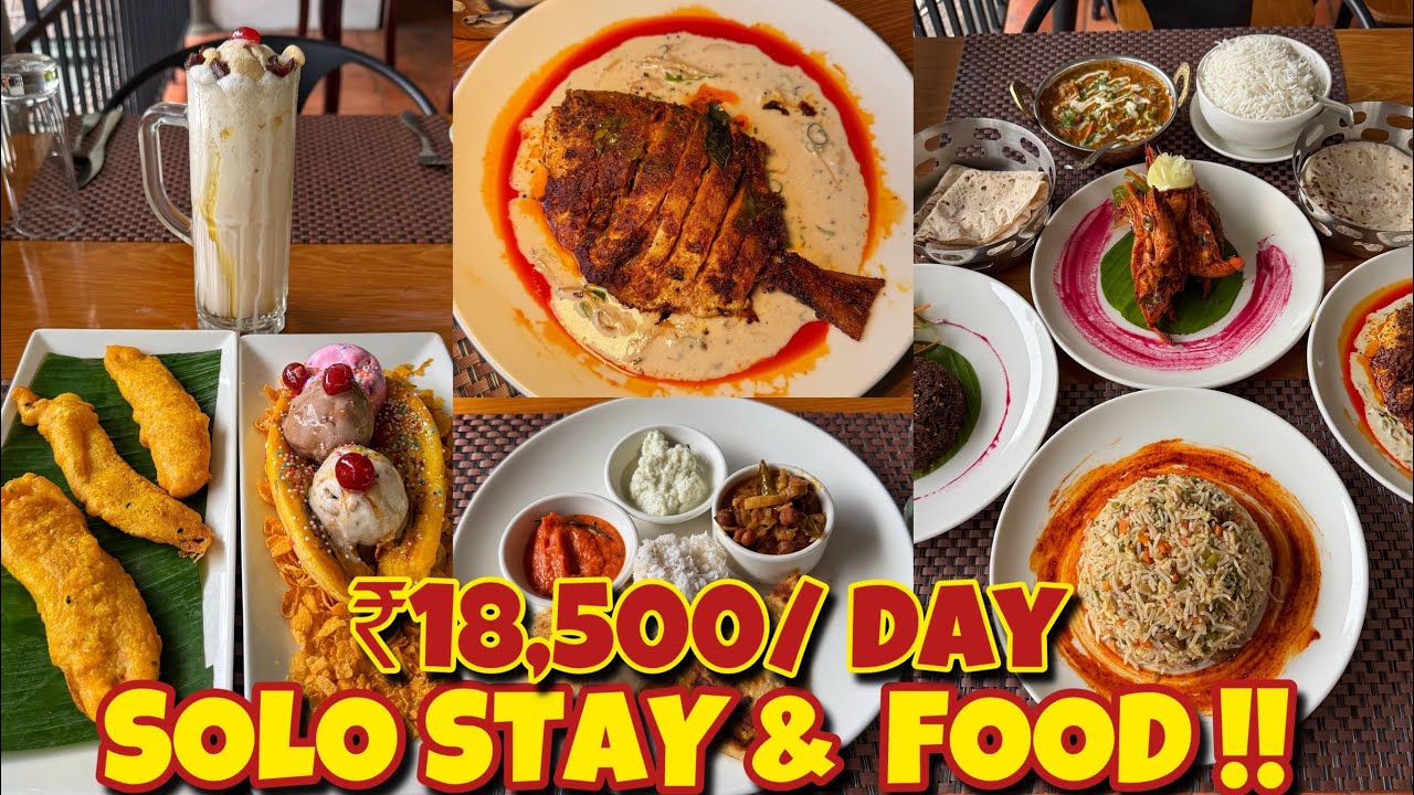 💢18550 രൂപയ്ക്ക് ഇവിടെ ഒറ്റയ്ക്ക് താമസിച്ച് 5 നേരം ഫുഡ് അടിച്ച് മൊതലാക്കി ‼️| Resort stay for food‼️