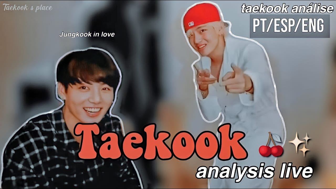 Mini an&aacute;lise Taekook - Jungkook n&atilde;o sabe disfar&ccedil;ar a paix&atilde;o [VKOOK]