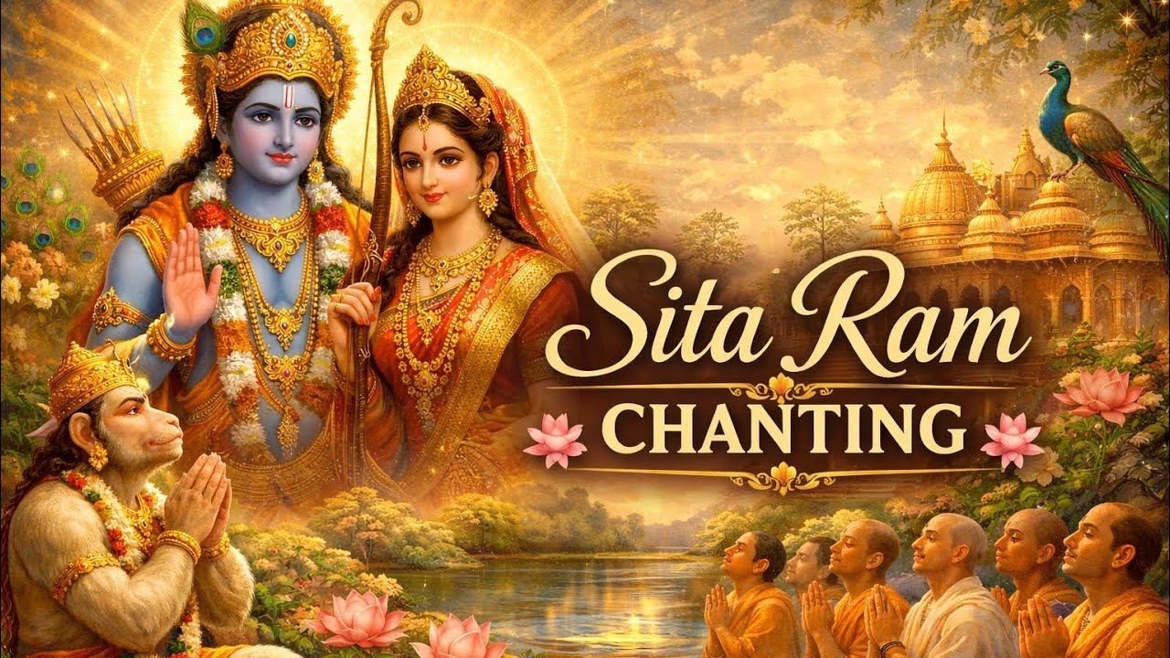 सीता राम चैंटिंग | Sita Ram Chanting | Peaceful Bhajan | ISKCON Devotional Kirtan