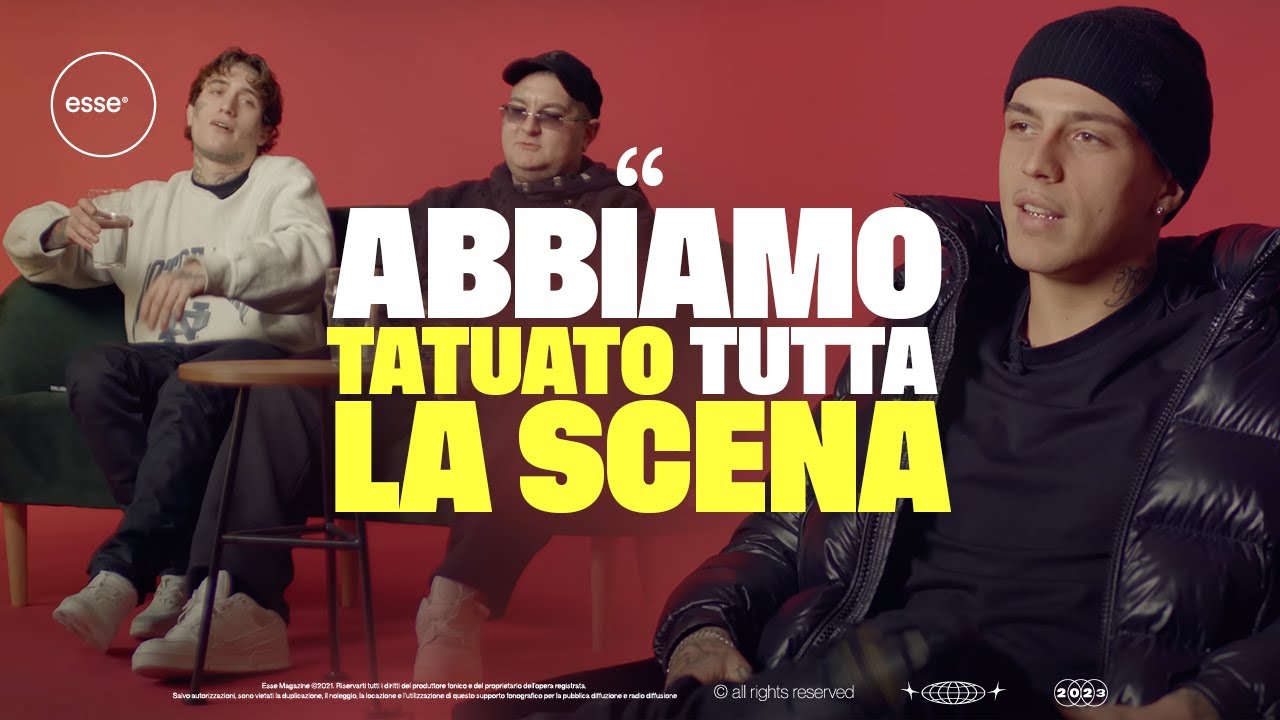 Chi sono i tatuatori di Paky, Shiva, Central Cee e altri | ESSE