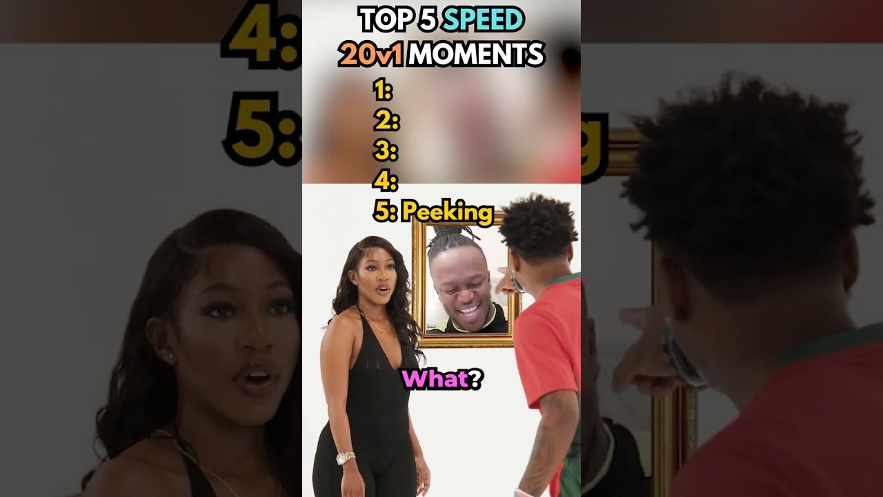 Top 5 Funniest iShowSpeed 20v1 Moments 💀😂 #sidemen