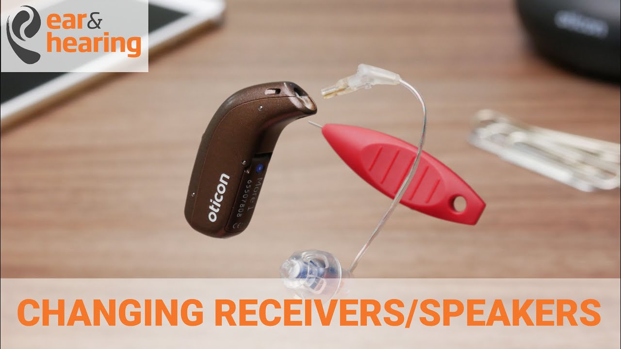 How to change your Oticon Receivers/Speakers (More, OPN-S, OPN, Ruby, Siya, etc.)