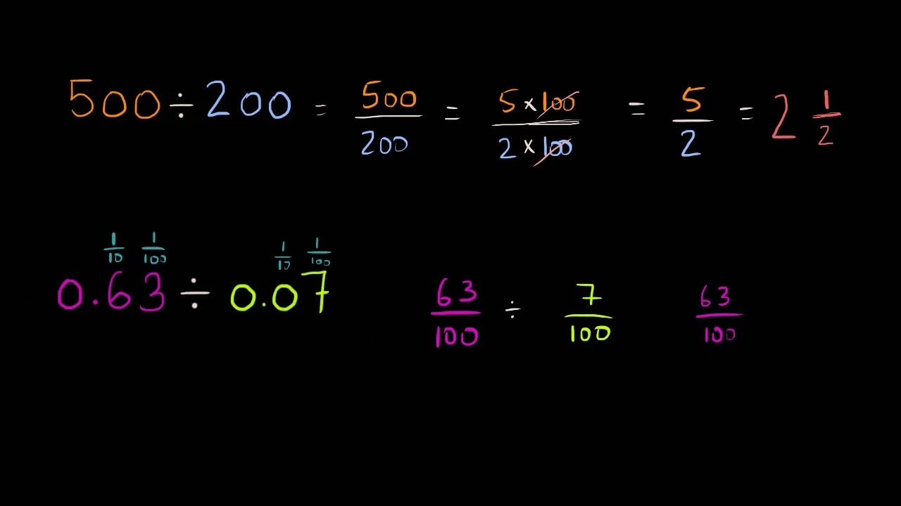 Multi digit division strategies for decimals | Decimals | Primary Math | KA Urdu