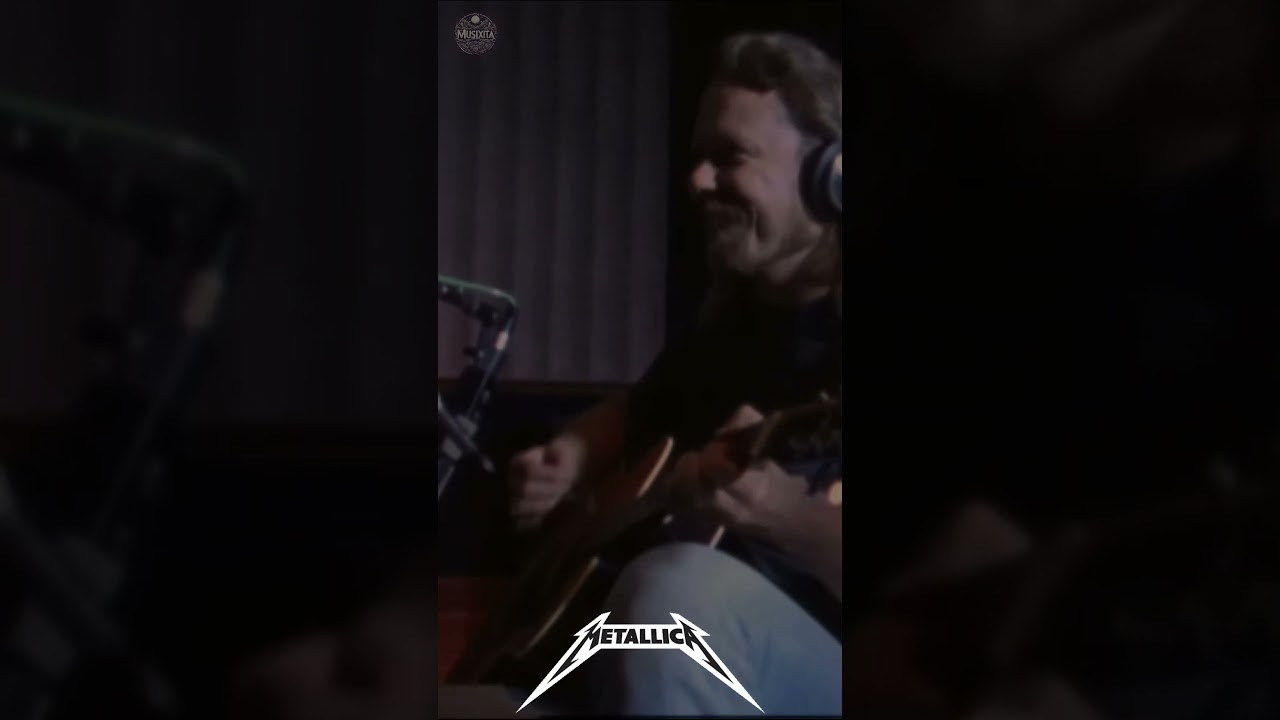 James Hetfield - Nothing Else Matters Recording (Studio Session)