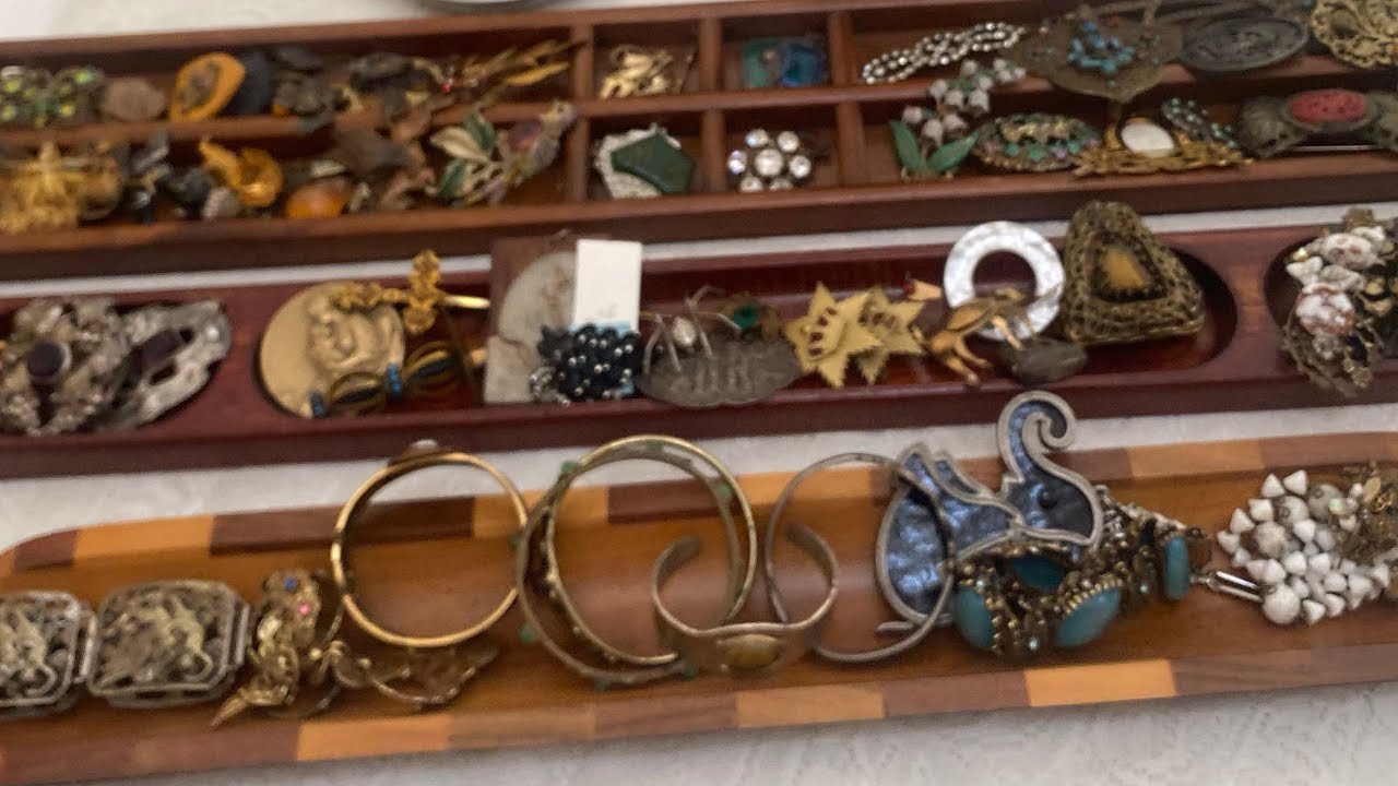 Sublime Vintage Jewelry Haul All From One Sale, Can Be Worth Thousands Of $$! Come See For Yourself!