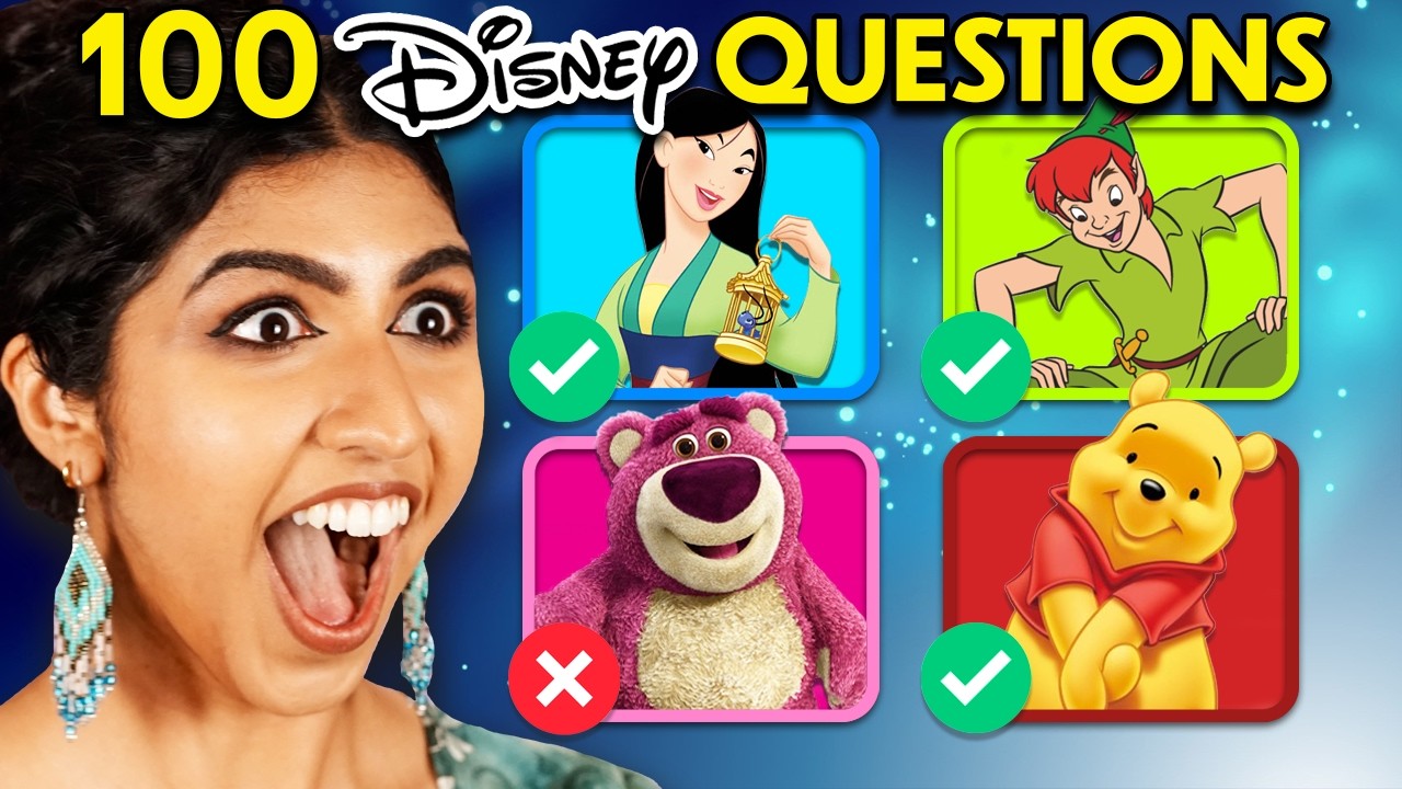Disney Adults vs. 100 Disney Trivia Questions!