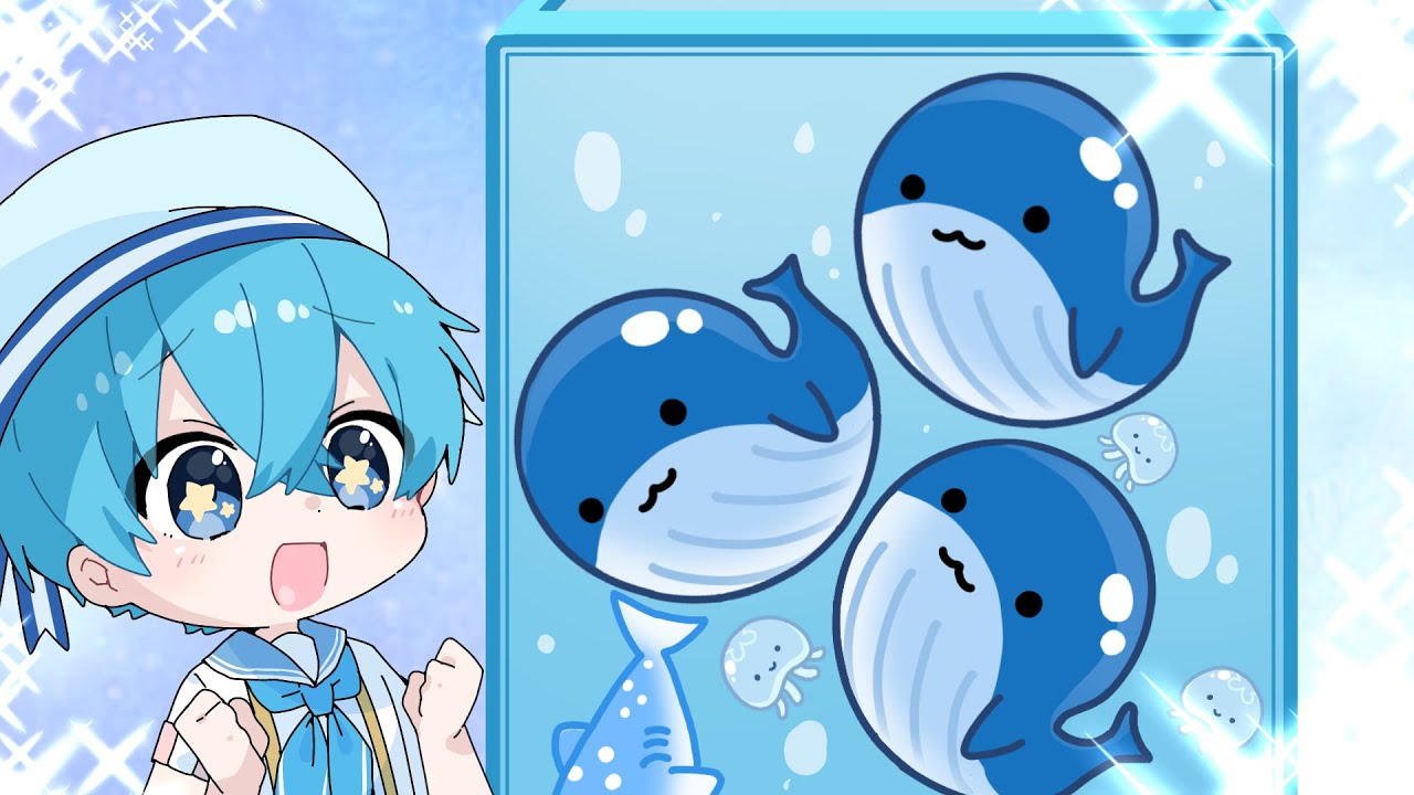 スイカゲームのクジラ版「クジラゲーム」でトリプルクジラ達成したヤバくねWWWWWすとぷり ころんくん