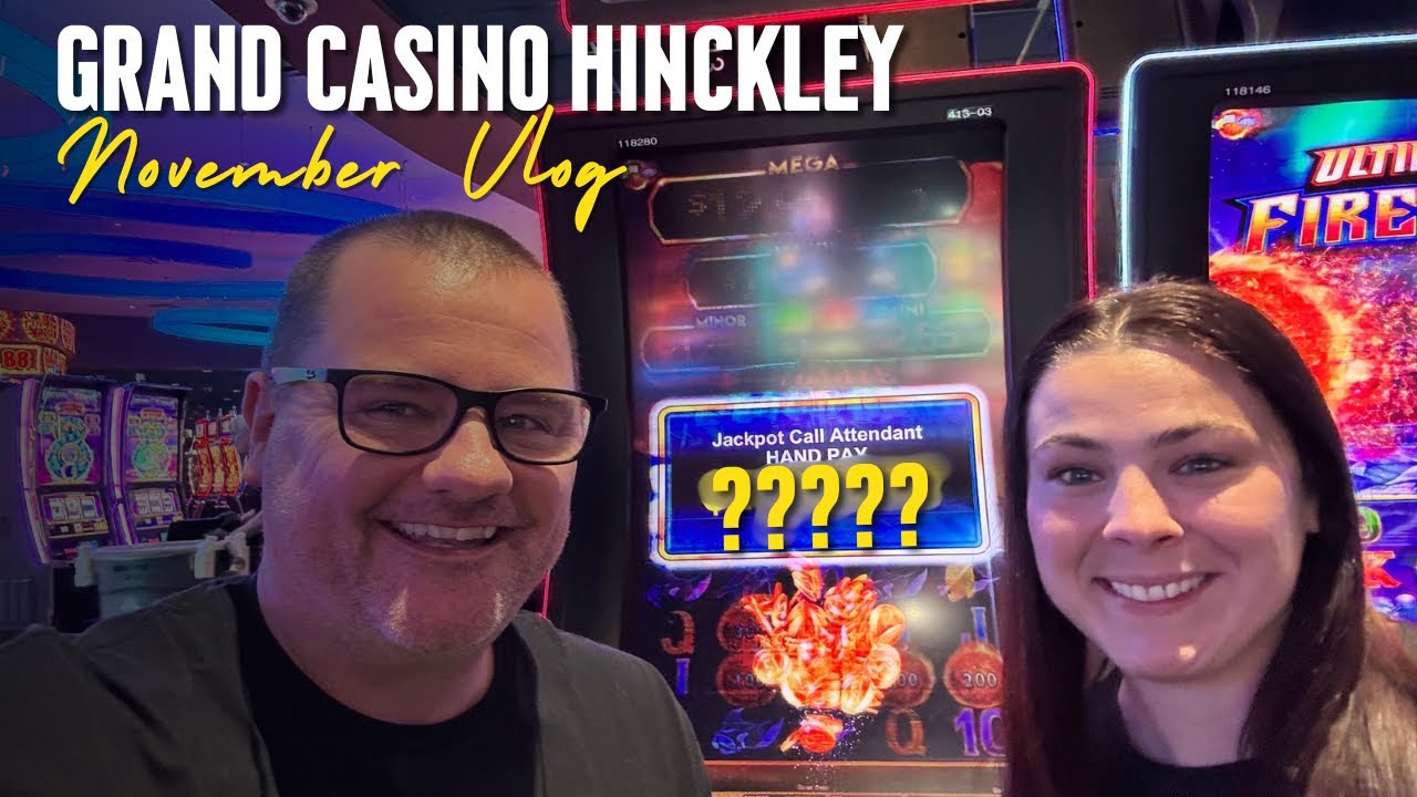 Hinckley Grand Casino Vlog | WE FINALLY WON!