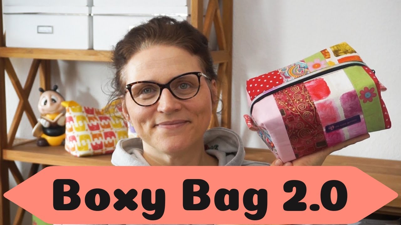 Boxybag 2.0 nähen / kostenloses Schnittmuster