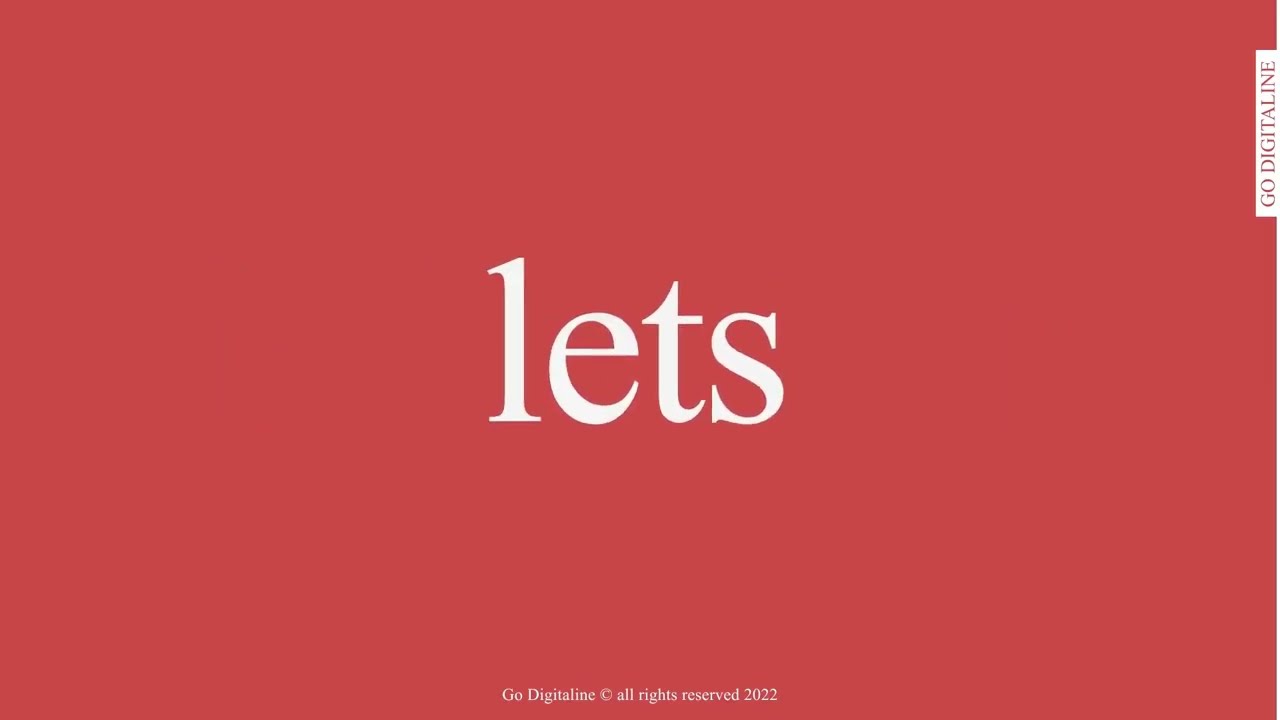 Let's Get Digital!