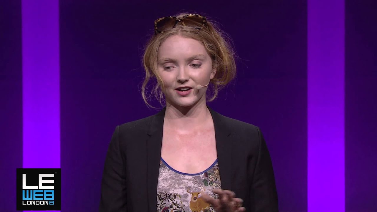 Lily Cole - impossible.com - LeWeb London 2013
