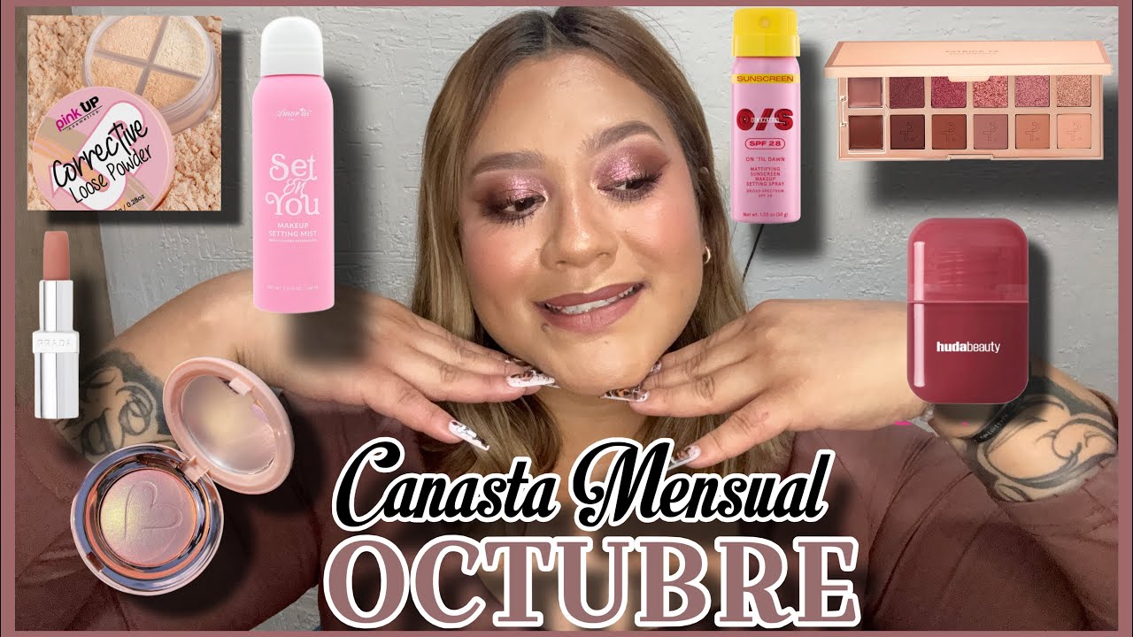 Maquillaje con la Canasta Mensual de OCTUBRE 💄🍁👌🏽