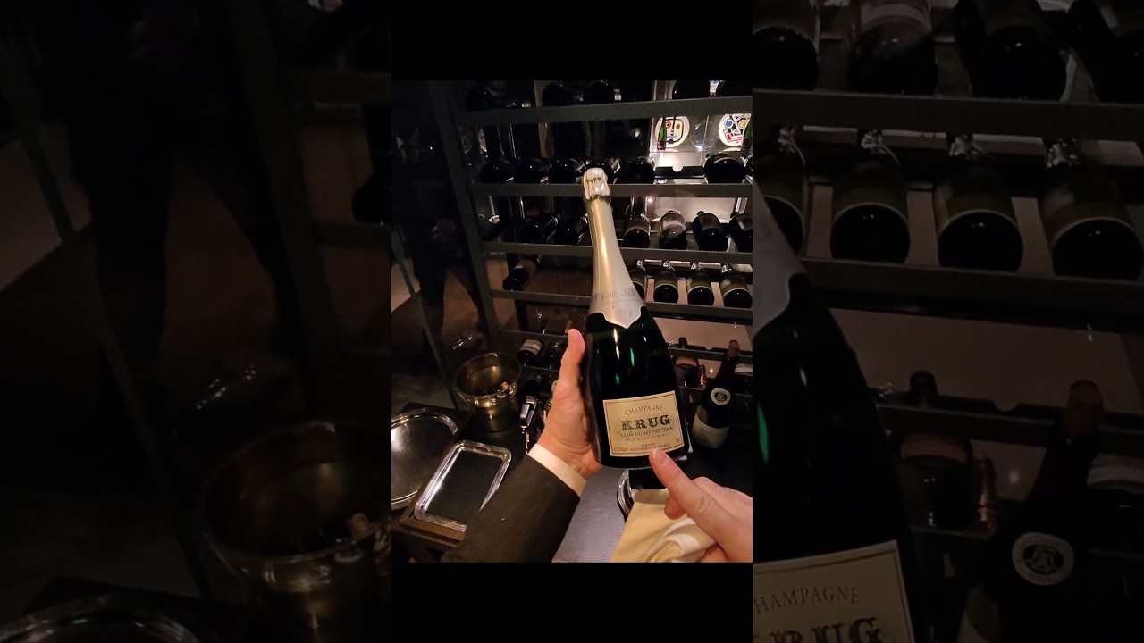 Opening $2600 '03 Krug Clos du Mesnil #champagne #trending #viralvideo #pov #wine #explore #asmr