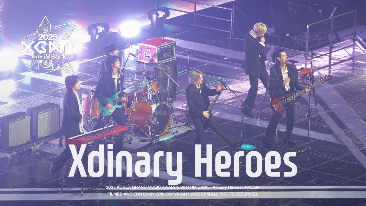 [4K] 251114 KGMA2025 엑스디너리 히어로즈 Xdinary Heroes (fancam) | ICU