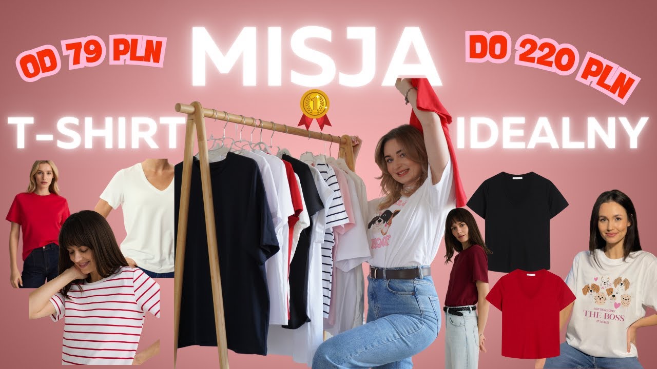 MISJA T-SHIRT idealny na wiosne 2025 | MIERZYMY