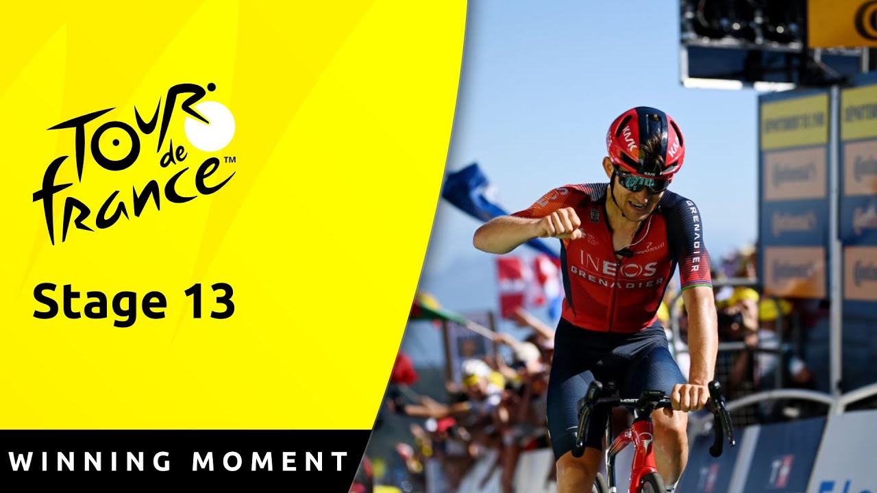 KWIATKOWSKI CONQUERS COLOMBIER - Tour de France Stage 13 Winning Moment Long