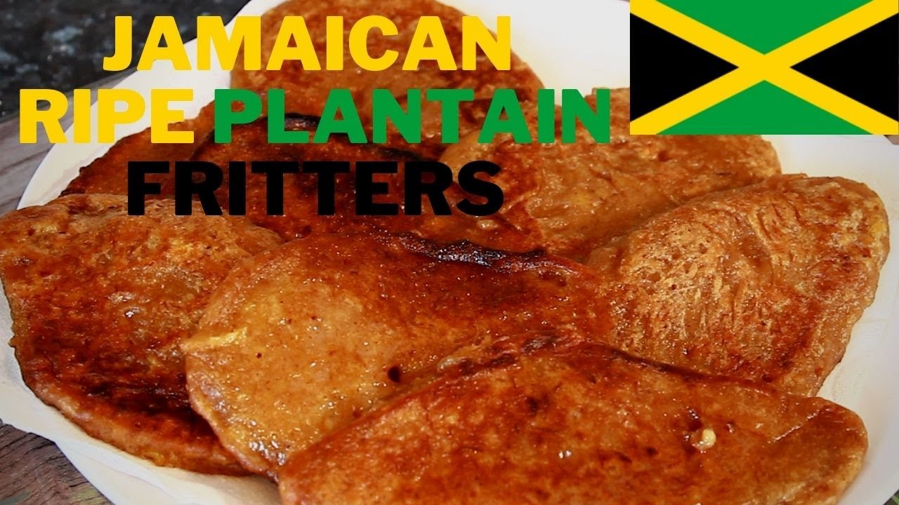 Jamaican RIPE  Plantain Fritters Recipe Video | Chef Ricardo Cooking
