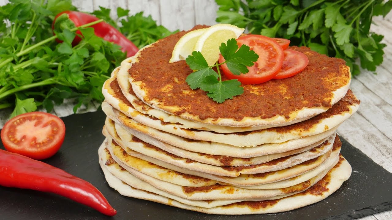 Lahmacun Rezept I Türkische Pizza I Türkische Woche Teil 4