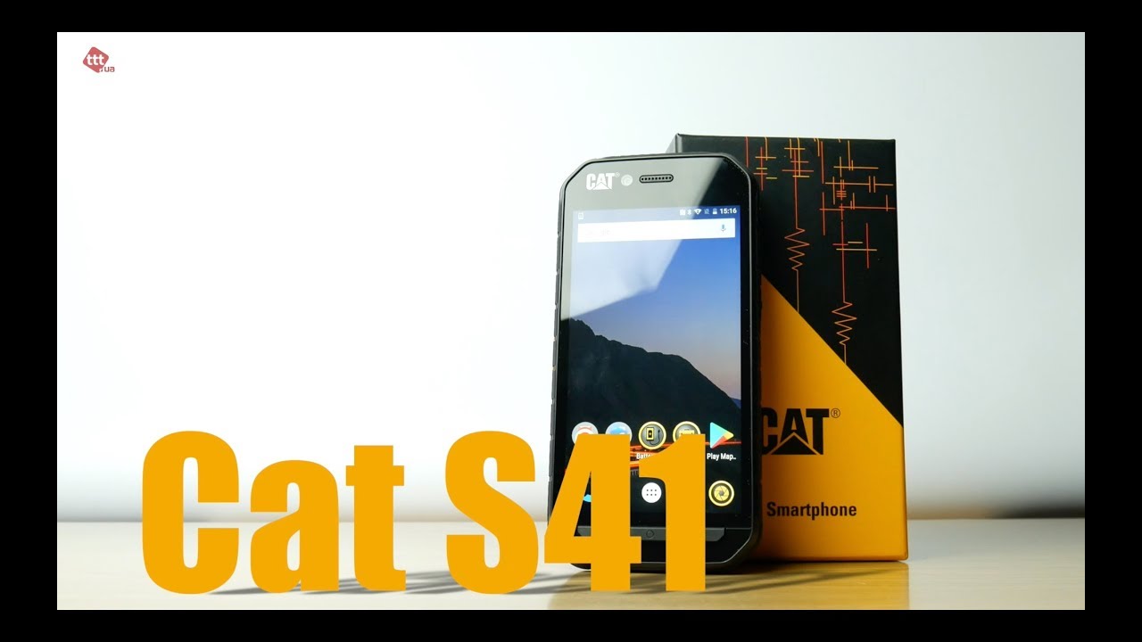 Защищенный смартфон с NFC - Caterpillar Cat S41 (распаковка, комплект, производительность)