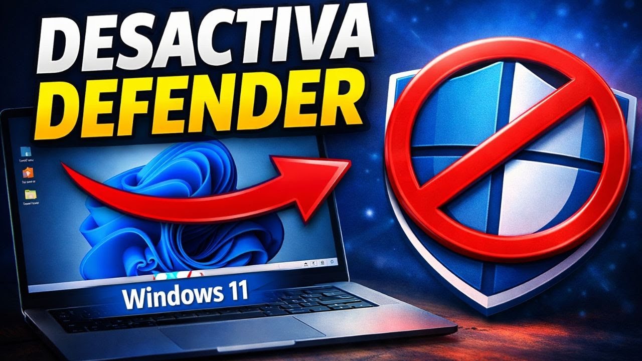 👉 C&oacute;mo Desactivar Windows Defender en Windows 11 🛡️ | Gu&iacute;a Paso a Paso 2025