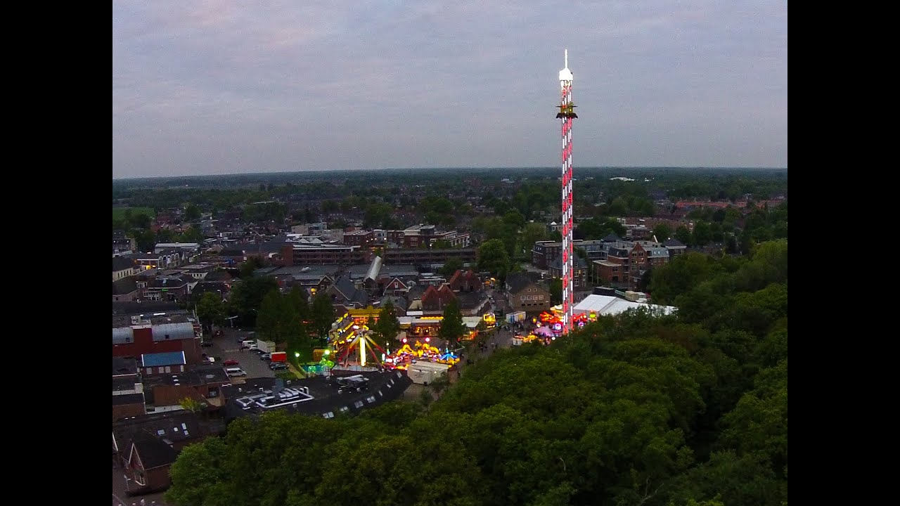 Kermis in Leek, 22 mei 2015, The Tower, Jumper Jumper, Projekt1, e.a.