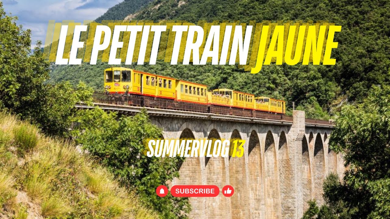 INCROYABLE ! On Descend la Montagne avec le Petit Train Jaune 🚂