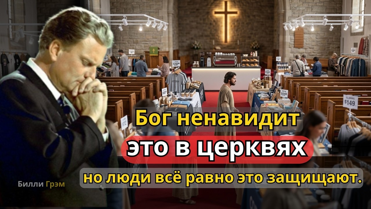 7 практик в современных церквях, которые Бог ненавидит... Но многие всё ещё оправдывают | Билли Грэм