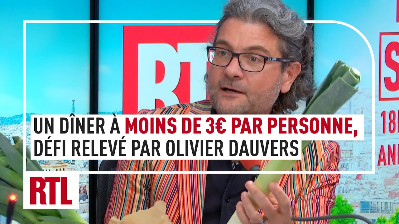 Faire un dîner à moins de 3€ par personne, c'est possible !