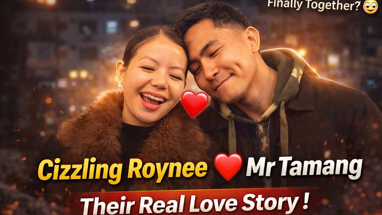 Cizzling Roynee ❤️ & Mr Tamang ko love story herda nai heart touching lagxa! #mlvofficial 