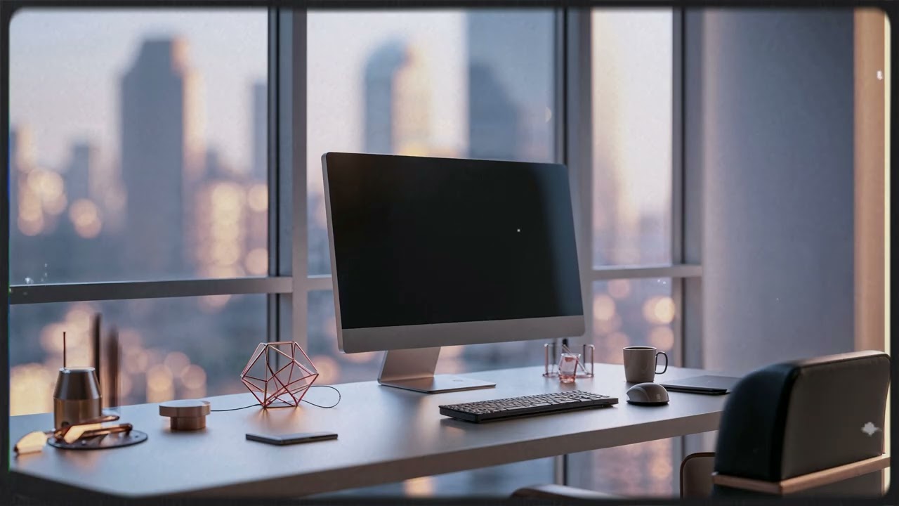3 Hours Extended Minimalist Workspace Lofi for Deep Concentration &ndash; All-Day Focus Flow