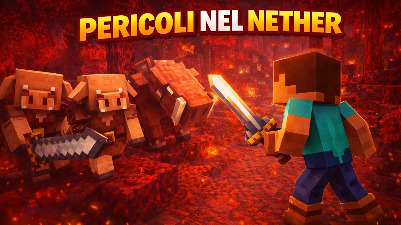 ASMR ITA | Minecraft #6 ESPLORAZIONE nel NETHER! [Cillo ASMR]