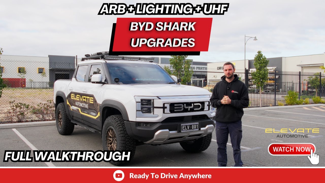 BYD Shark 4WD Build: Roof Rack, UHF, ARB Compressor + More Mods!