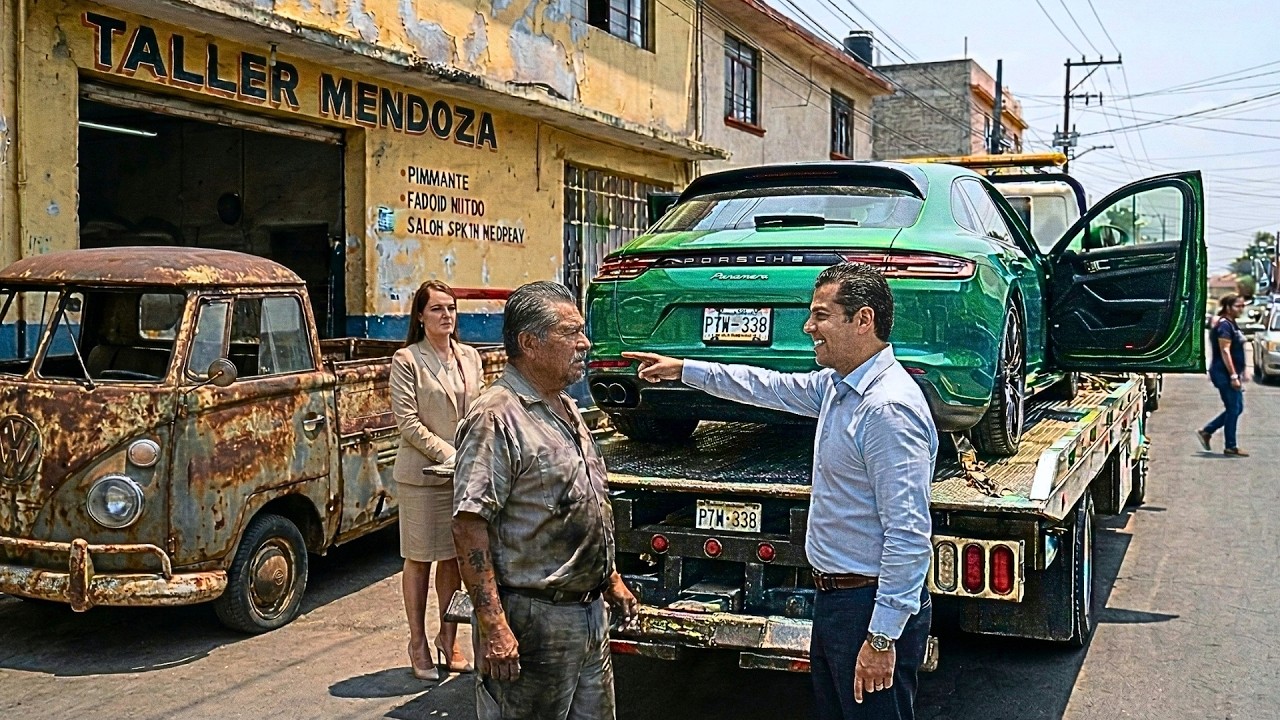 El millonario rió de la Kombi oxidada, sin saber que esa 'chatarra' era su única salvación