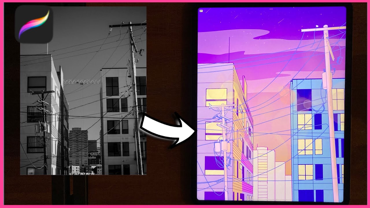 So malst Du ein LoFi Artwork in Procreate (Tutorial)