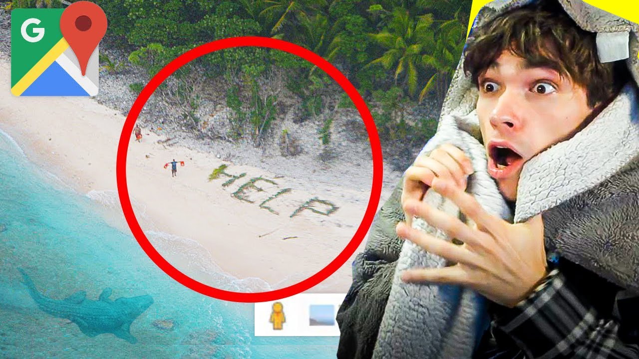 LES ENDROITS EFFRAYANTS SUR GOOGLE MAPS ! 😱 #5 (vous ne l'avez pas vu)