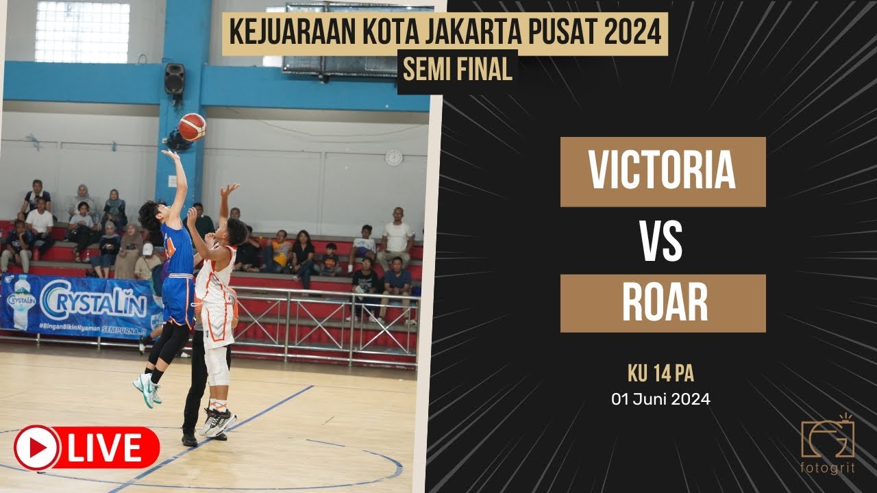 [KEJURKOT JAKPUS 2024] VICTORIA VS PS ROAR KU 14 PUTRA SEMIFINAL
