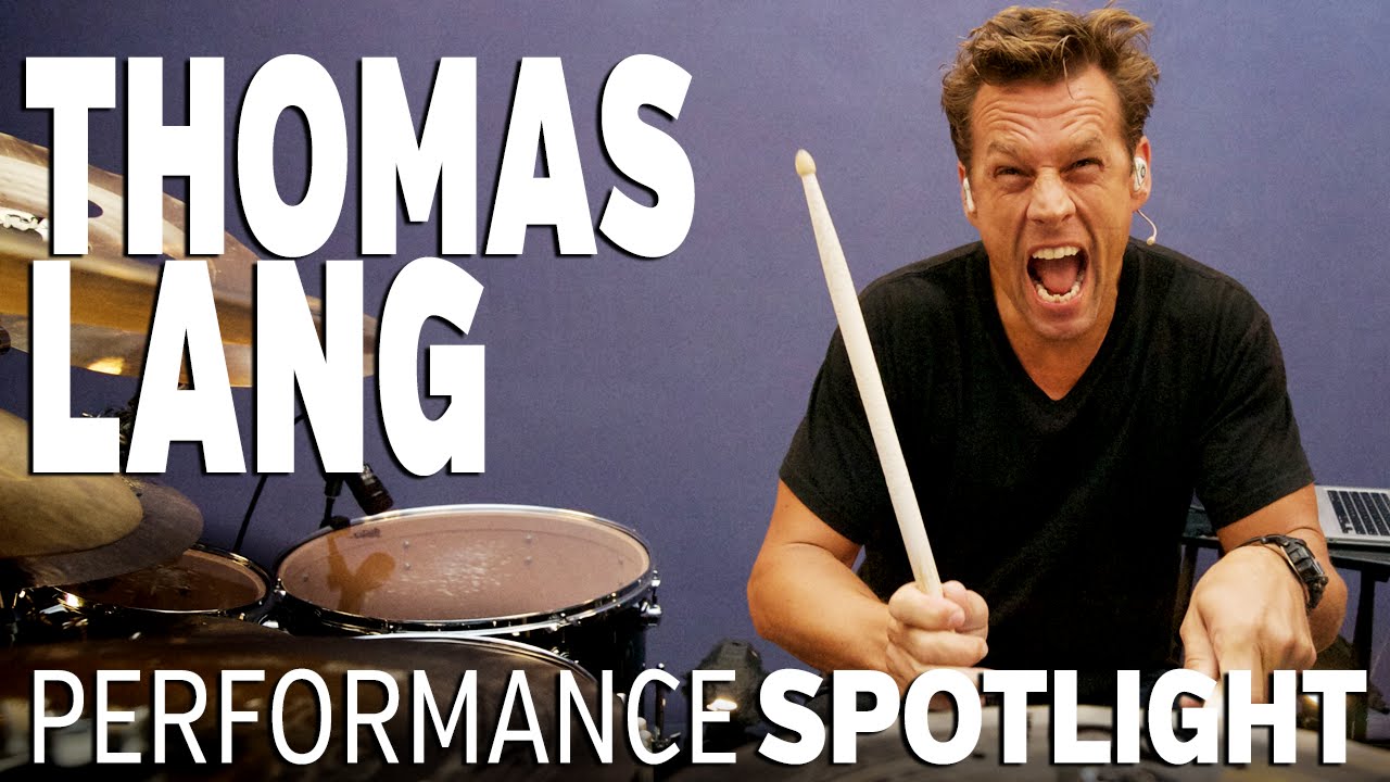 Thomas Lang - Soloing in his home studio