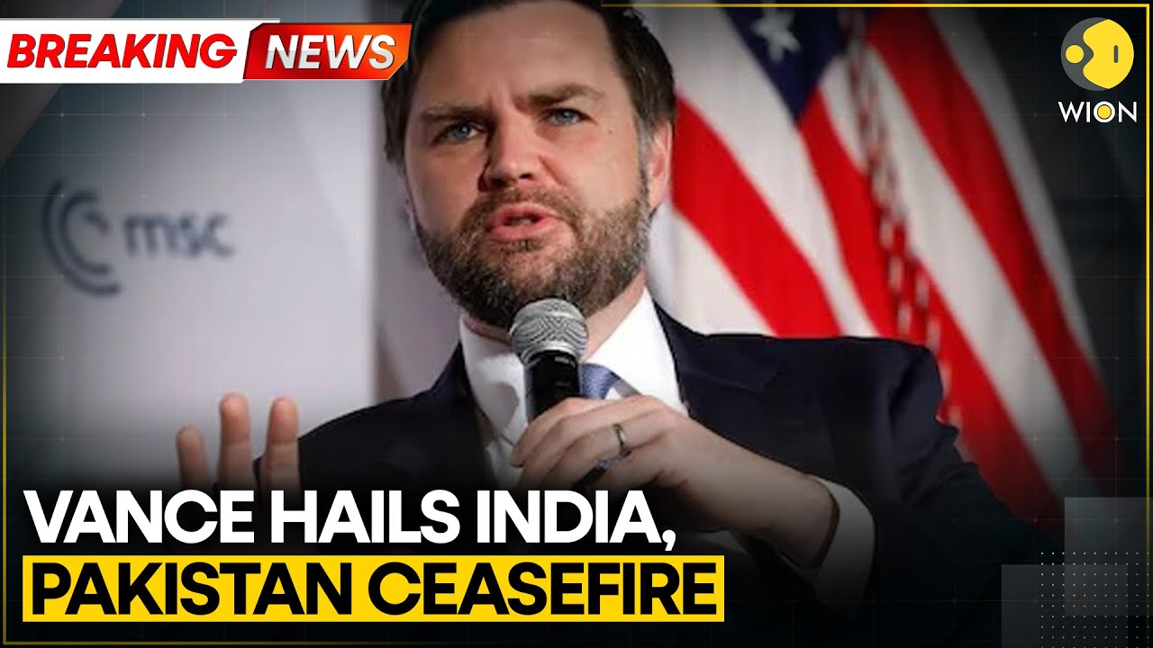India-Pakistan Ceasefire: US Vice President JD Vance Hails India, Pakistan Ceasefire | WION