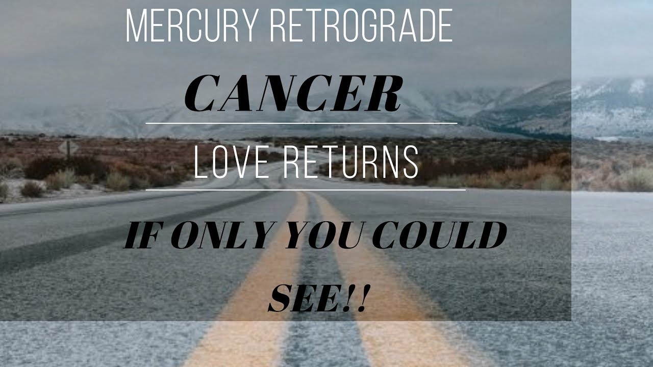 CANCER ***LOVE RETURNS - IF ONLY YOU COULD SEE!!*** MARCH 2018 TAROT READING