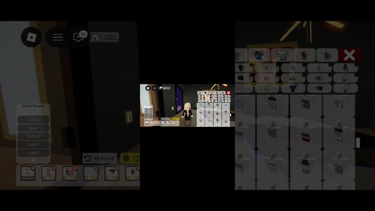 Rotina no Roblox 